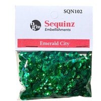 Buttons Galore and More - Sequinz Collection - Embellishments - Emerald City