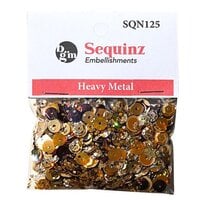 Buttons Galore and More - Sequinz Collection - Embellishments - Heavy Metal