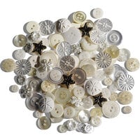 Buttons Galore and More - Treasure Box Collection - Embellishments - Sea Salt
