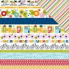 Bella Blvd - Family Frenzy Collection - 12 x 12 Double Sided Paper - Borders