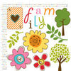 Bella Blvd - Family Dynamix Collection - 12 x 12 Double Sided Paper - Cute Cuts