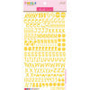 Bella Blvd - Legacy Collection - Cardstock Stickers - Florence Alphabet - Bell Pepper