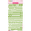 Bella Blvd - Legacy Collection - Cardstock Stickers - Florence Alphabet - Guacamole