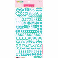 Bella Blvd - Legacy Collection - Cardstock Stickers - Florence Alphabet - Ice