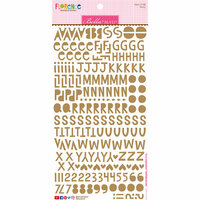 Bella Blvd - Legacy Collection - Cardstock Stickers - Florence Alphabet - Pony