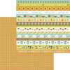 Doodlebug Designs - Pumpkin Spice Collection - 12 x 12 Double Sided Paper - Autumn Weave
