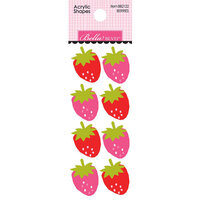Bella Blvd - Squeeze The Day Collection - Acrylic Shapes - Berries