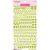 Bella Blvd - Legacy Collection - Cardstock Stickers - Florence Alphabet - Pickle Juice