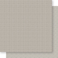 Bella Blvd - Bella Besties Collection - 12 x 12 Double Sided Paper - Oyster Graph and Dot