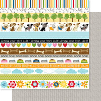 Bella Blvd - Cooper Collection - 12 x 12 Double Sided Paper - Borders
