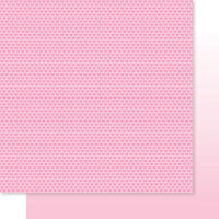 Bella Blvd - Besties Collection - 12 x 12 Double Sided Paper - Cotton Candy Hearts and Ombre