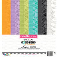 Bella Blvd - Monsters and Friends Collection - Besties - 12 x 12 Paper Pack