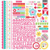 Bella Blvd - My Candy Girl Collection - 12 x 12 Cardstock Stickers - Doohickey