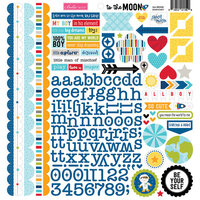 Bella Blvd - To The Moon Collection - Doohickey - Cardstock Stickers