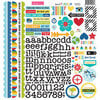Bella Blvd - Time To Travel Collection - 12 x 12 Cardstock Stickers - Doohickey