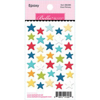 Bella Blvd - School Is Cool Collection - Epoxy Stickers - Stars Primary