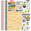 Bella Blvd - Spell On You Collection - Halloween - 12 x 12 Cardstock Stickers - Doohickey