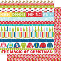 Bella Blvd - The North Pole Collection - 12 x 12 Double Sided Paper - Borders