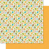 Bella Blvd - One Fall Day Collection - 12 x 12 Double Sided Cardstock - Leaf Pile