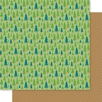 Bella Blvd - Merry Little Christmas Collection - 12 x 12 Double Sided Cardstock - Tree Farm