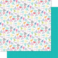 Bella Blvd - Let's Scrapbook! Collection - 12 x 12 Double Sided Paper - Cut It Up