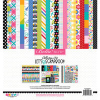 Bella Blvd - Let's Scrapbook! Collection - 12 x 12 Collection Kit