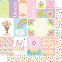 Bella Blvd - Just Because Collection - 12 x 12 Double Sided Paper - Daily Details