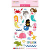 Bella Blvd - Secrets of the Sea Collection - Girl - Puffy Stickers - Icons