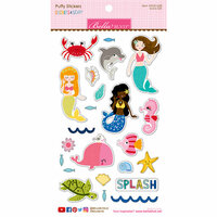 Bella Blvd - Secrets of the Sea Collection - Girl - Puffy Stickers - Icons