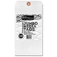Brutus Monroe - Jumbo Media Tags - 4 x 8 - 10 Pack