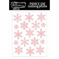 Brutus Monroe - Christmas - Dies - Snowflake Pierced A2 Cover Plate