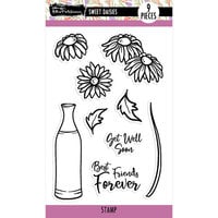 Brutus Monroe - Clear Photopolymer Stamps - Sweet Daisies