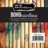 Brutus Monroe - 6 x 6 Paper Pad - Boho Rainbow