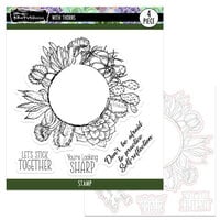 Brutus Monroe - Succulent And Cactus Collection - Die And Clear Photopolymer Stamp Set - With Thorns