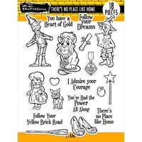 Brutus Monroe - Clear Photopolymer Stamps - There's No Place Like Home