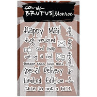 Brutus Monroe - Clear Photopolymer Stamps - Happy Mail