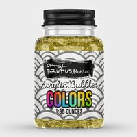 Brutus Monroe - Embellishments - Acrylic Bubbles - Gold Metallic