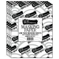 Brutus Monroe - Masking Paper - 8.5 x 11 - 4 Pack