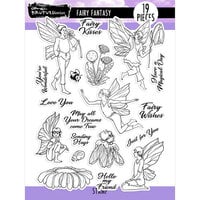 Brutus Monroe - Die and Clear Photopolymer Stamp Set - Fairy Fantasy