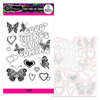 Brutus Monroe - Die and Clear Photopolymer Stamp Set - Good Things Are Coming