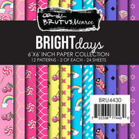 Brutus Monroe - 6 x 6 Paper Pad - Bright Days