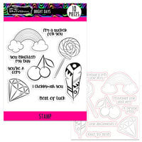 Brutus Monroe - Die and Clear Photopolymer Stamp Set - Bright Days