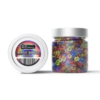 Brutus Monroe - Embellishments - Acrylic Bubbles - Rainbow