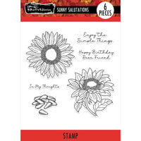 Brutus Monroe - Clear Photopolymer Stamps - Sunny Salutations