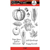 Brutus Monroe - Clear Photopolymer Stamps - Fall Harvest