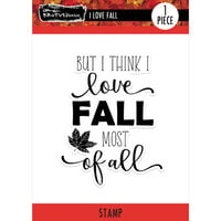 Brutus Monroe - Clear Photopolymer Stamps - I Love Fall