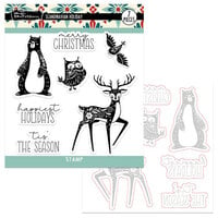 Brutus Monroe - Merry Making Collection - Die and Clear Photopolymer Stamp Set - Scandinavian Holiday