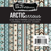 Brutus Monroe - Arctic Pals Collection - 6 x 6 Paper Pad - Arctic Arrows