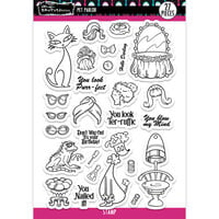 Brutus Monroe - Pampered Pets Collection - Clear Photopolymer Stamps - Pet Parlor