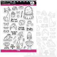 Brutus Monroe - Pampered Pets Collection - Die and Clear Photopolymer Stamp Set - Pet Parlor